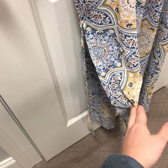 2/$15 As You Wish - Patterned Maxi Dress - Picture 7 of 7